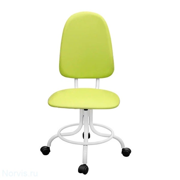 Кресло КР14/БП на винтовой опоре (цвет светло зеленый)