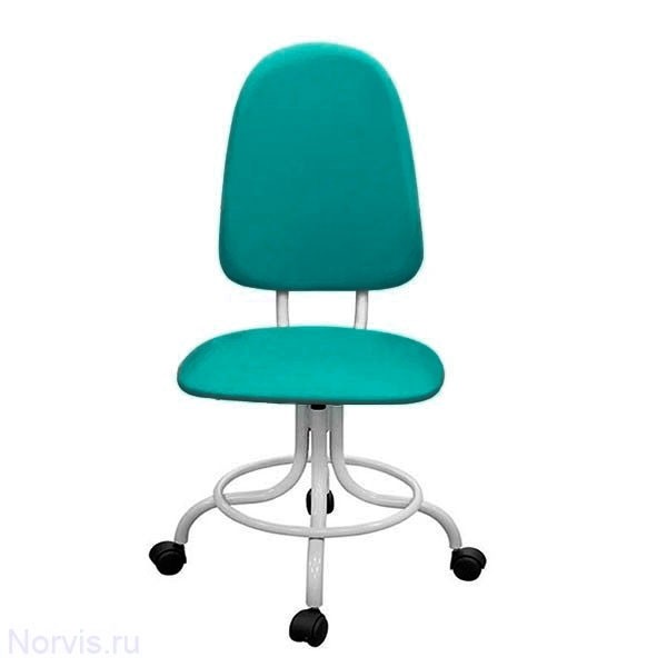 Кресло КР14/БП на винтовой опоре (цвет зеленый)