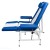 Кресло-кушетка К03 (цвет синий, вставки цвет белый)