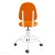Кресло КР01 на винтовой опоре (цвет оранжевый)