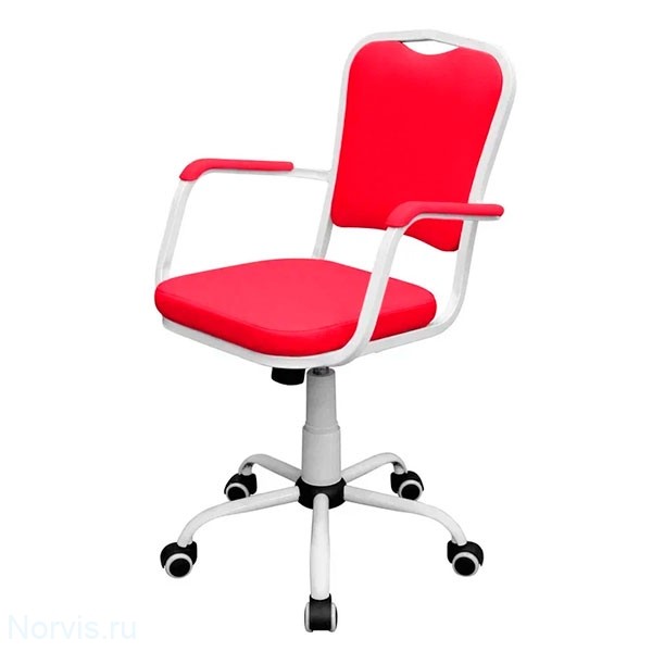Кресло для медицинских учреждений КР09(1) цвет красный