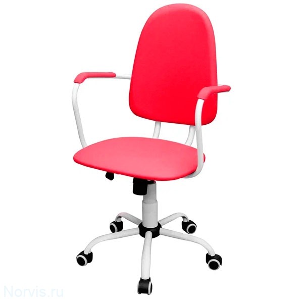 Кресло для медицинских учреждений КР14(1) цвет красный