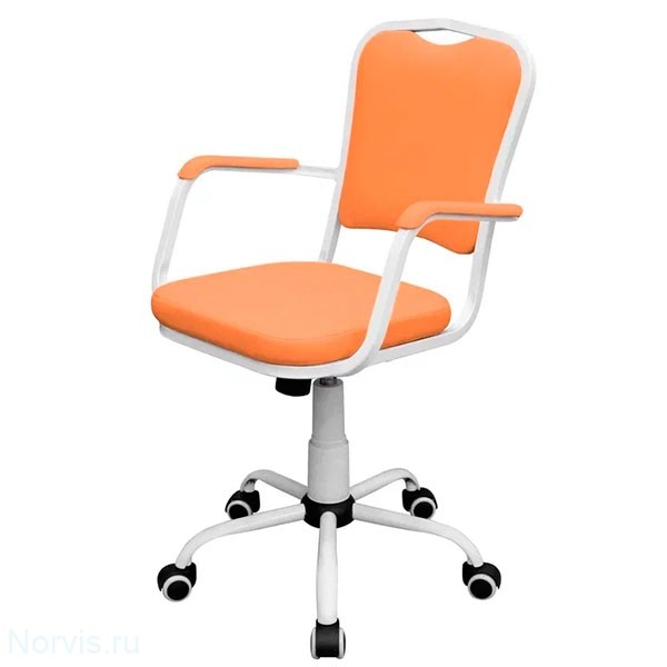 Кресло для медицинских учреждений КР09(1) цвет оранжевый