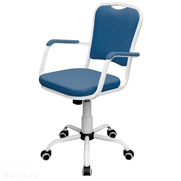 Кресло для медицинских учреждений КР09(1) цвет синий