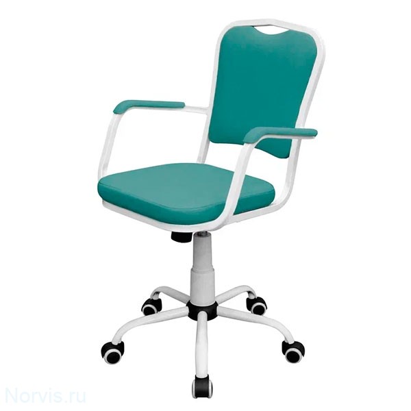 Кресло для медицинских учреждений КР09(1) цвет зеленый