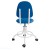 Кресло КР01 на винтовой опоре (цвет синий)