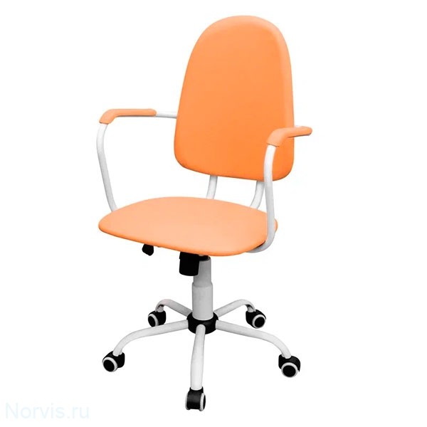 Кресло для медицинских учреждений КР14(1) цвет оранжевый