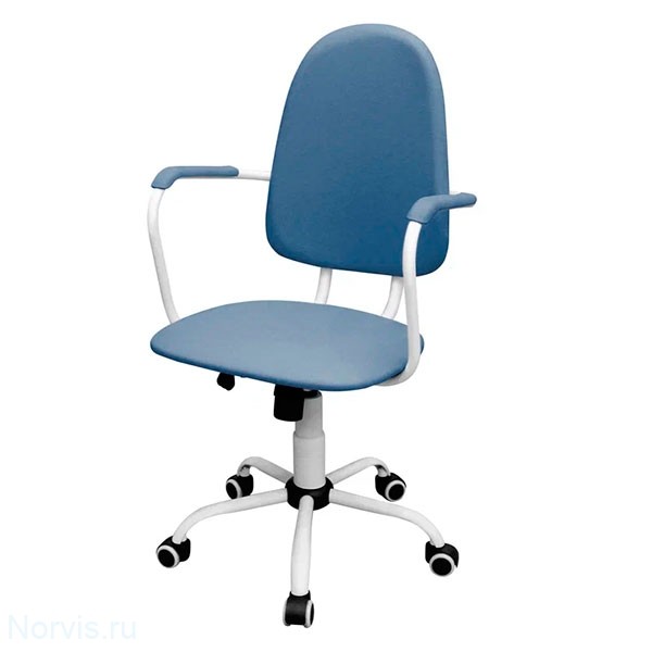 Кресло для медицинских учреждений КР14(1) цвет синий